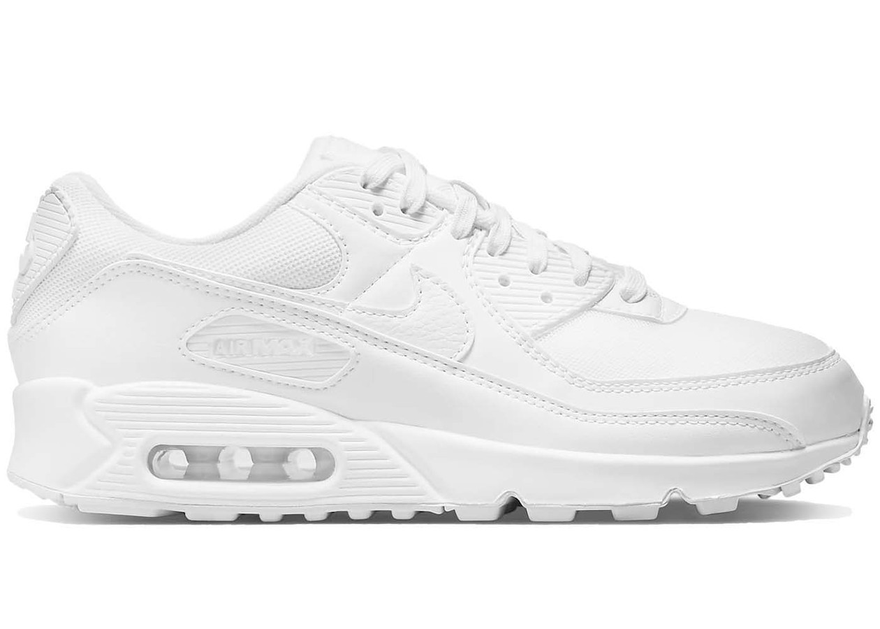 Nike Air Max 90 Triple White (2022) (W)