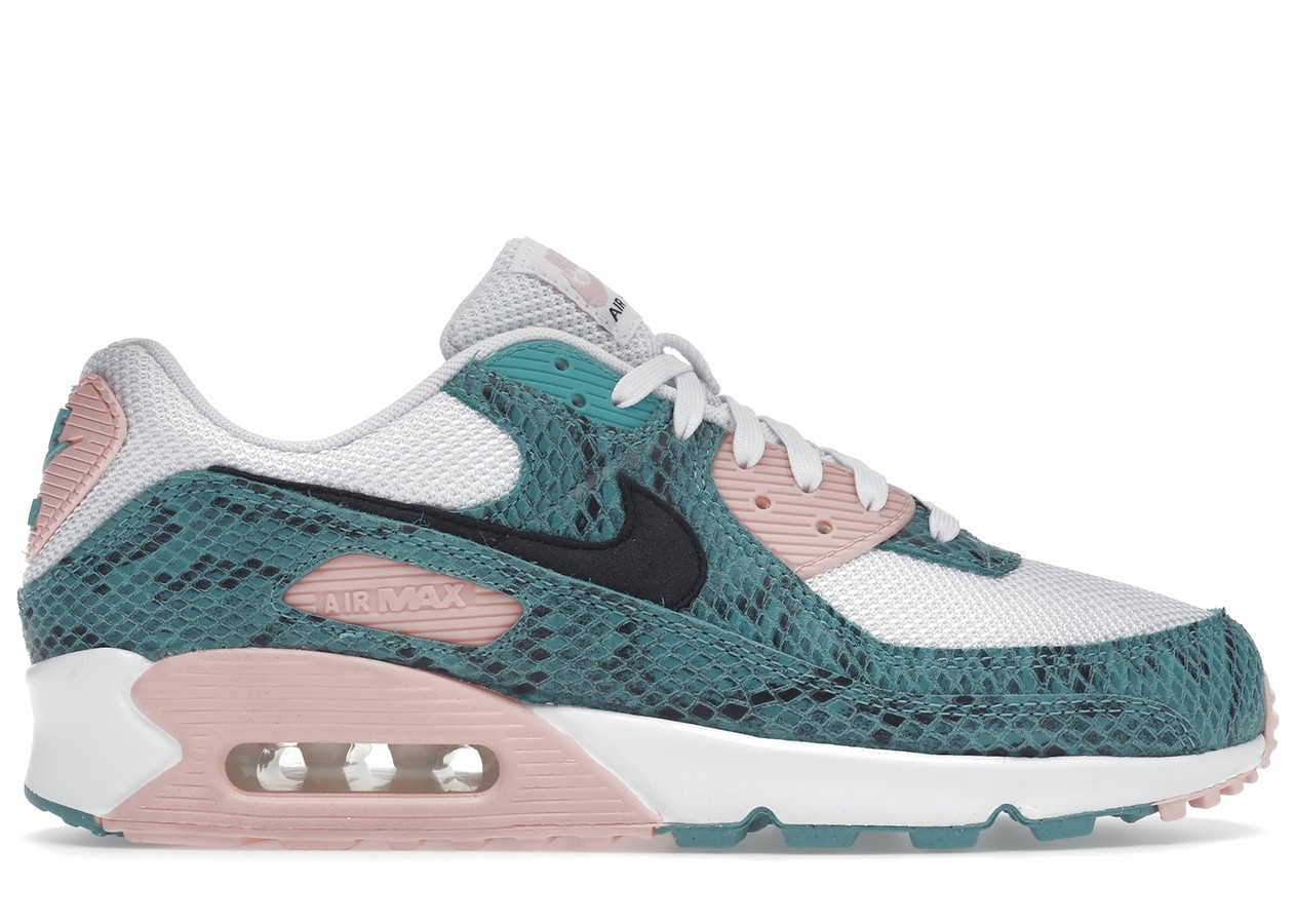 Nike Air Max 90 Washed Teal Snakeskin