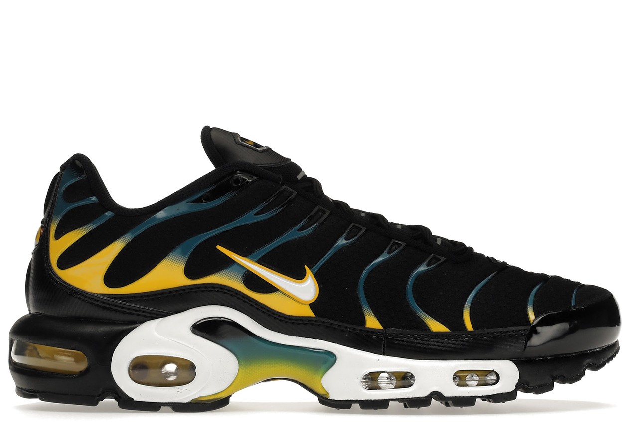 Nike Air Max Plus Black Teal Yellow