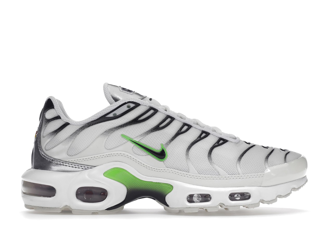 Nike Air Max Plus White Neon Metallic Silver (W)