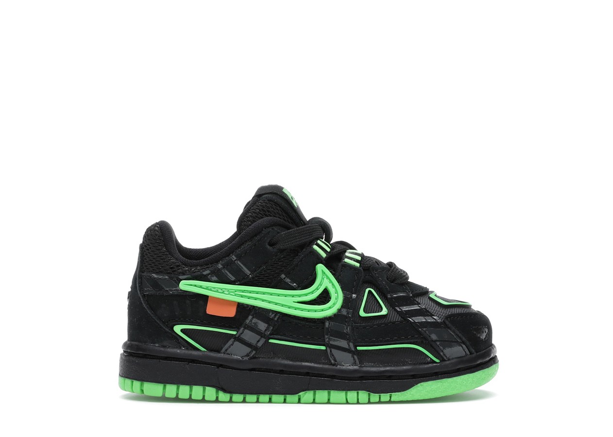 Nike Air Rubber Dunk Off-White Green Strike (TD)