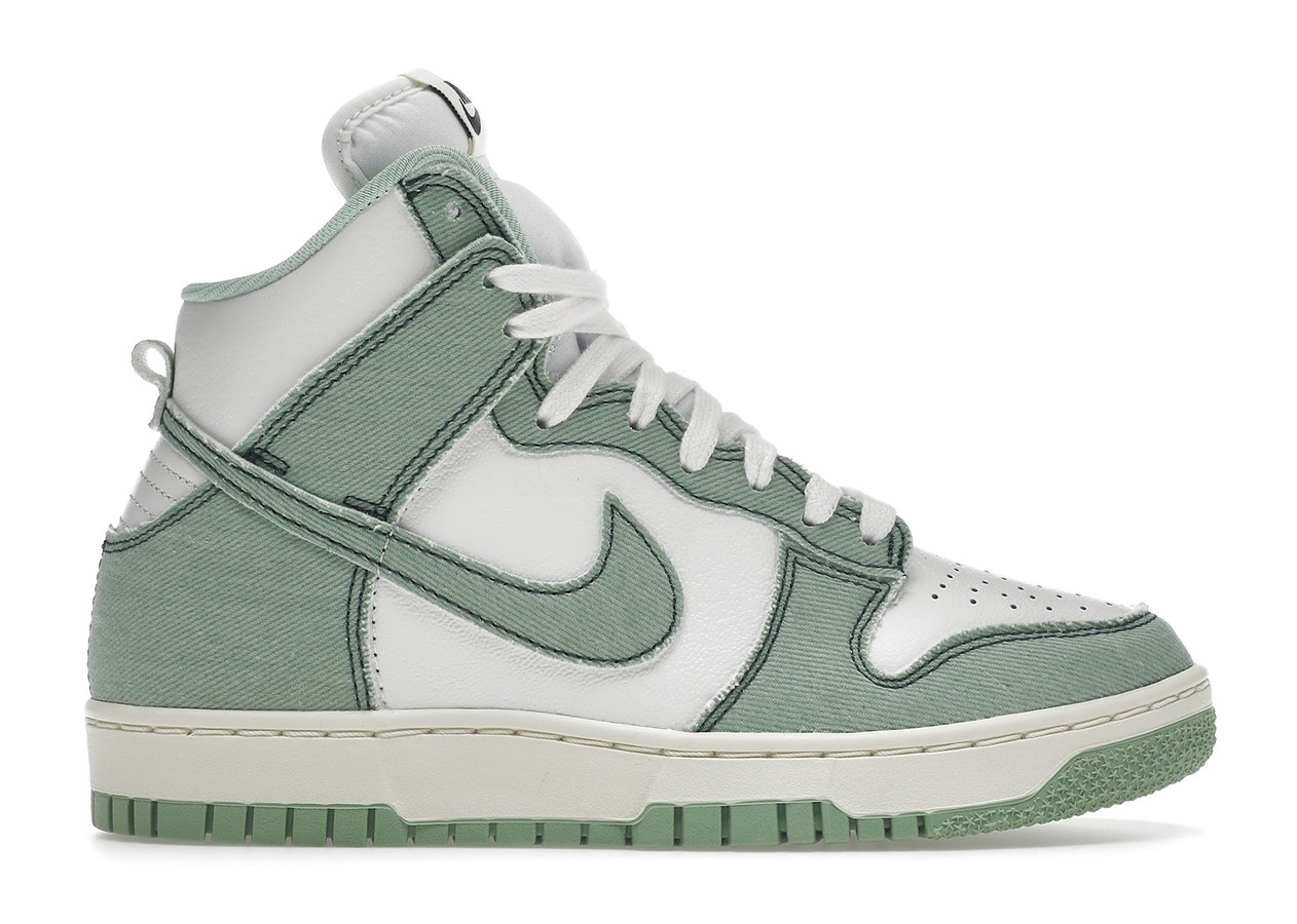 Nike Dunk High 1985 Enamel Green Denim (W)