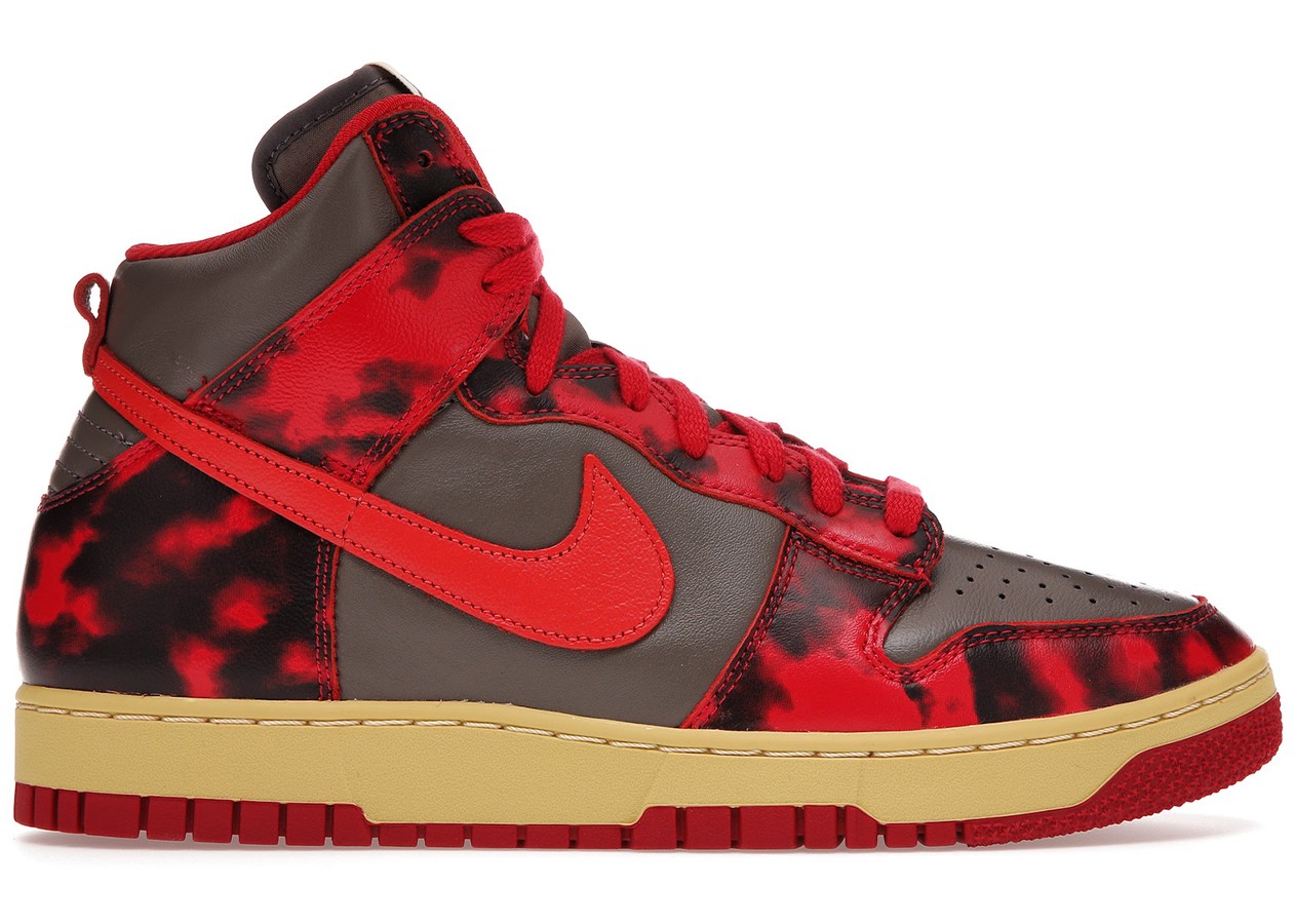 Nike Dunk High 1985 Red Acid Wash