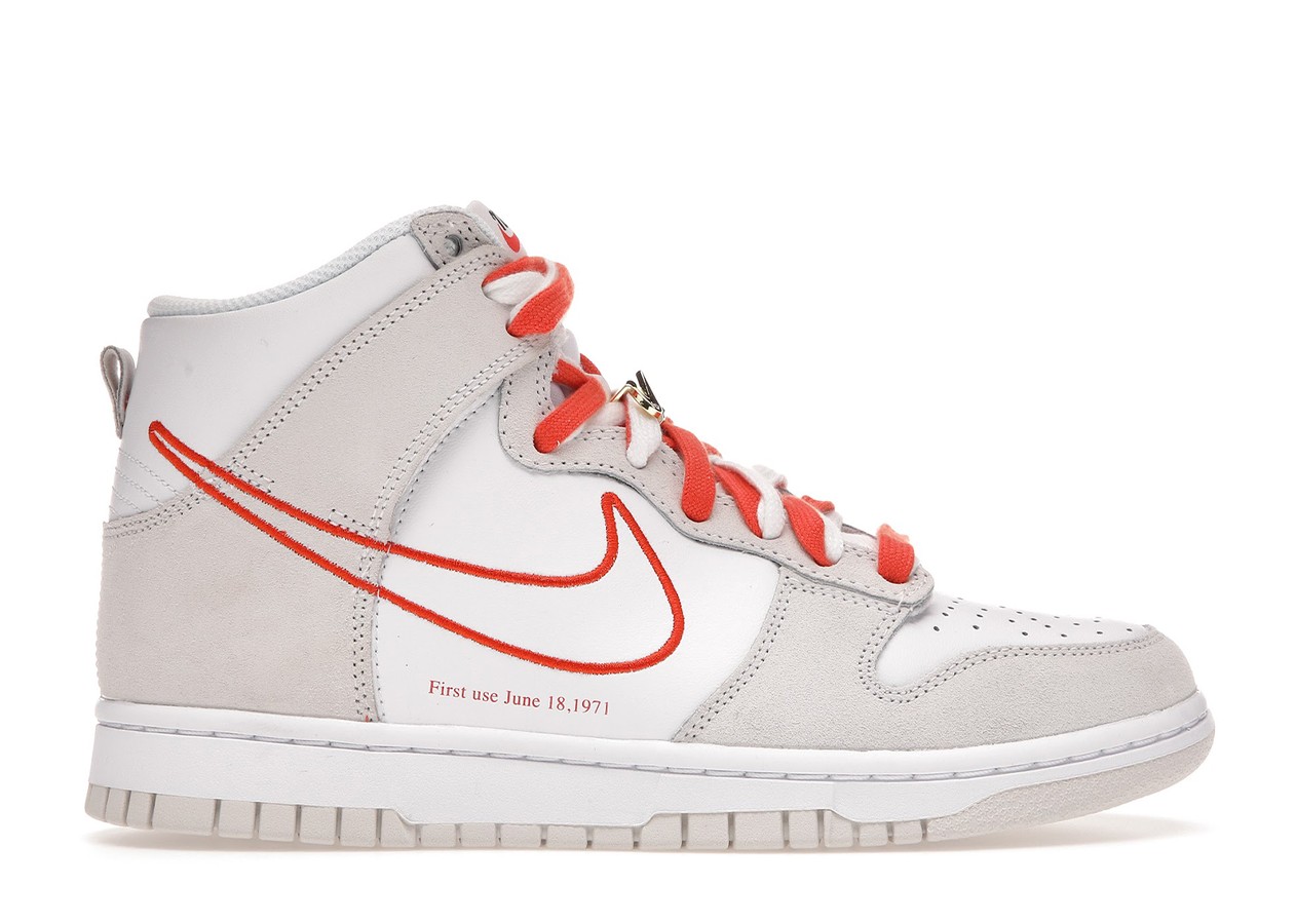 Nike Dunk High First Use White Sail Orange (W)