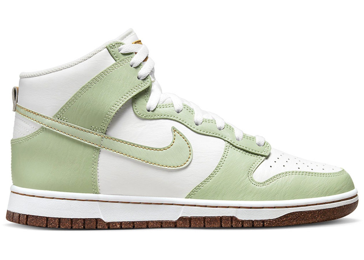 Nike Dunk High SE Inspected By Swoosh Honeydew