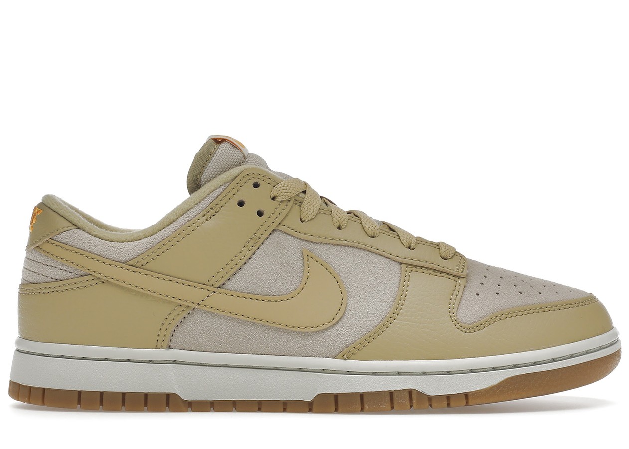 Nike Dunk Low Khaki Suede Gum