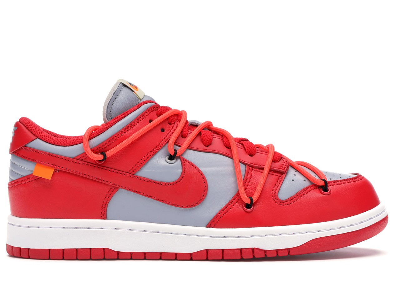 Nike Dunk Low Off-White University Red