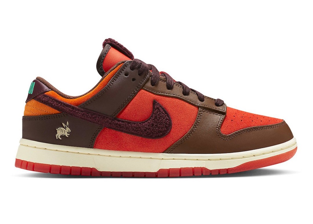 Nike Dunk Low Retro PRM Year of the Rabbit Brown Orange