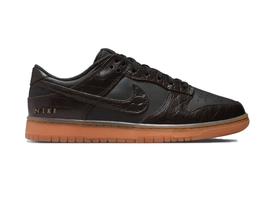 Nike Dunk Low Velvet Brown Black