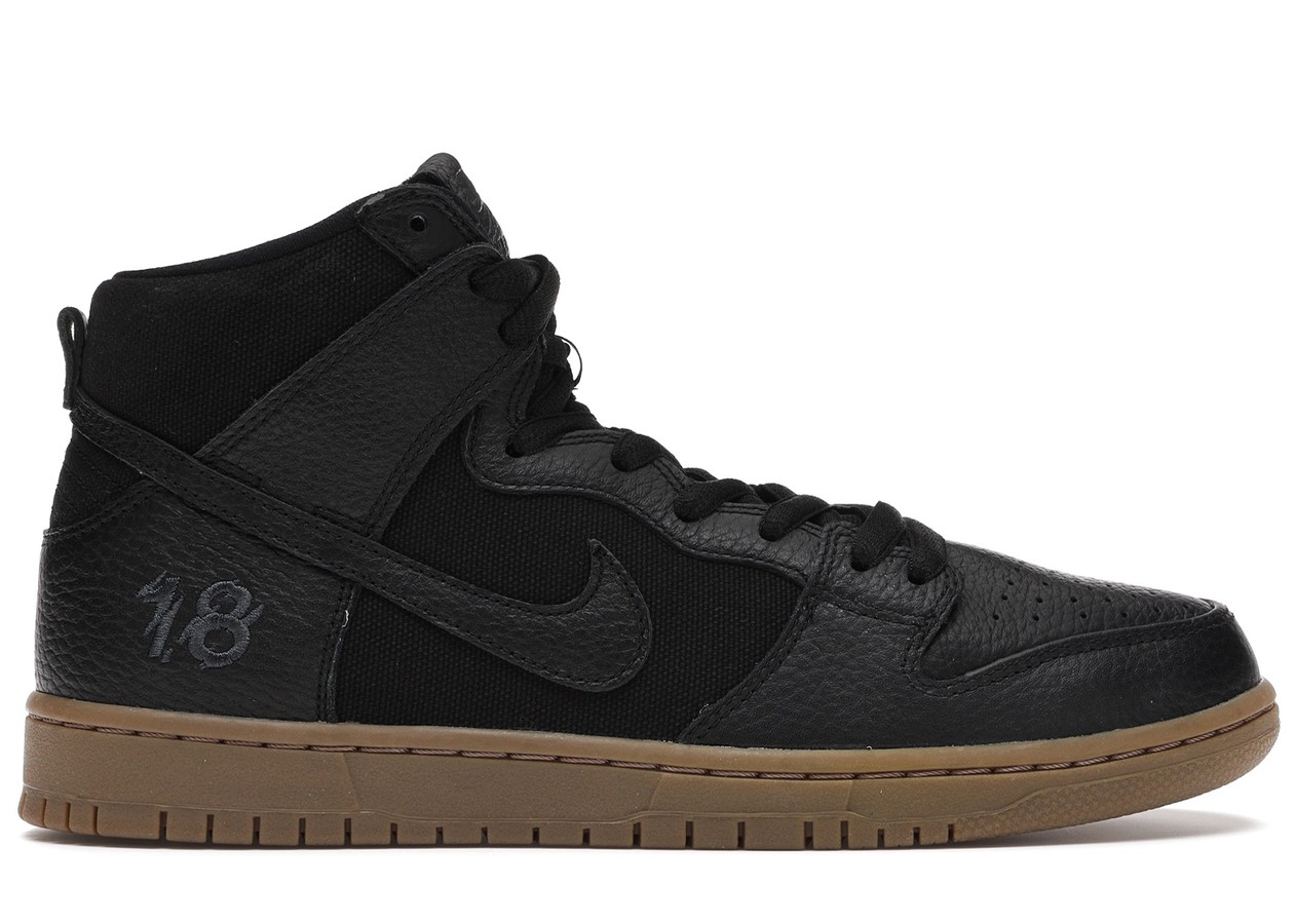 Nike SB Dunk High Antihero Brian Anderson Black