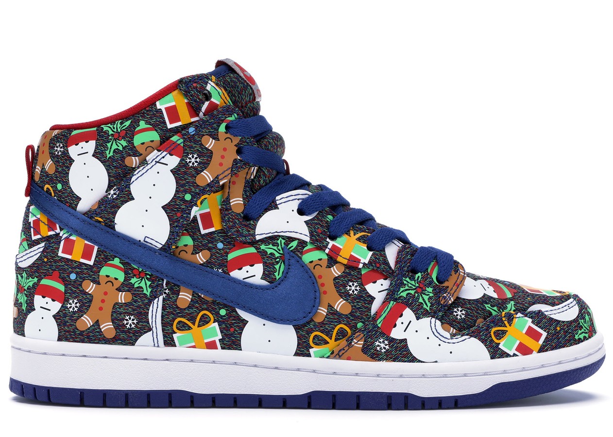 Nike SB Dunk High Concepts Ugly Christmas Sweater (2017)