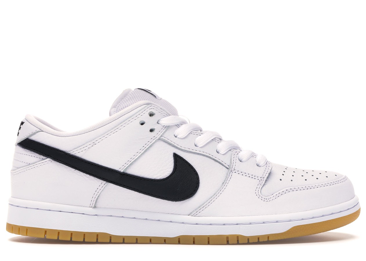 Nike SB Dunk Low Orange Label White Black