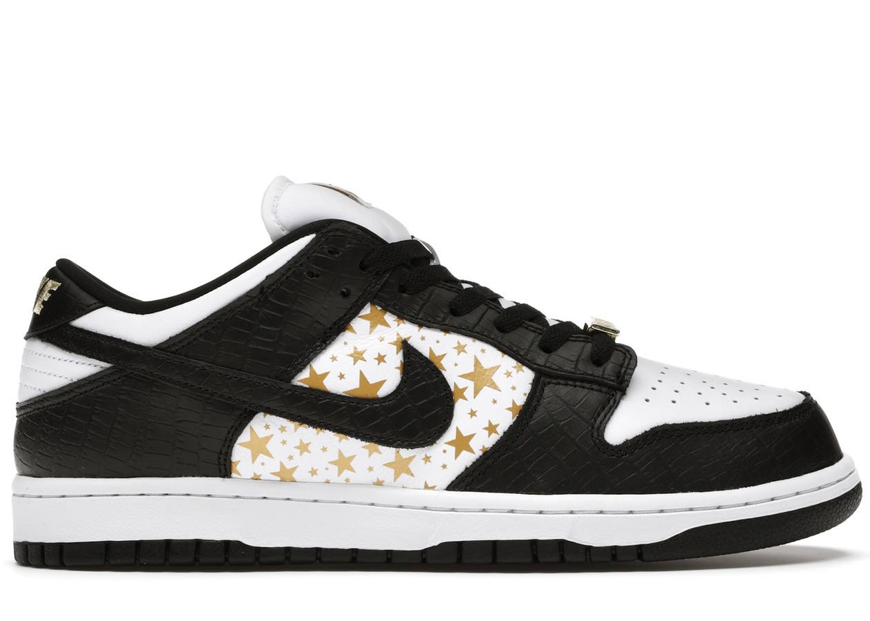 Nike SB Dunk Low Supreme Stars Black (2021)