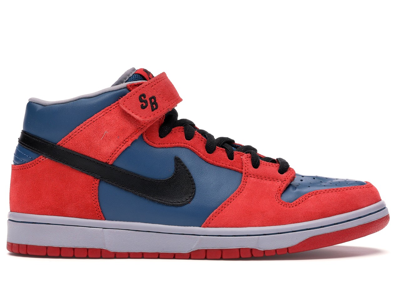 Nike SB Dunk Mid Spider Man